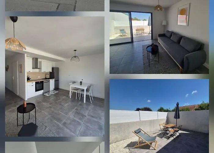 Holiday home Denise's House, Coquette, Wi-fi, Terrasse, Box La Rochelle (Charente-Maritime)